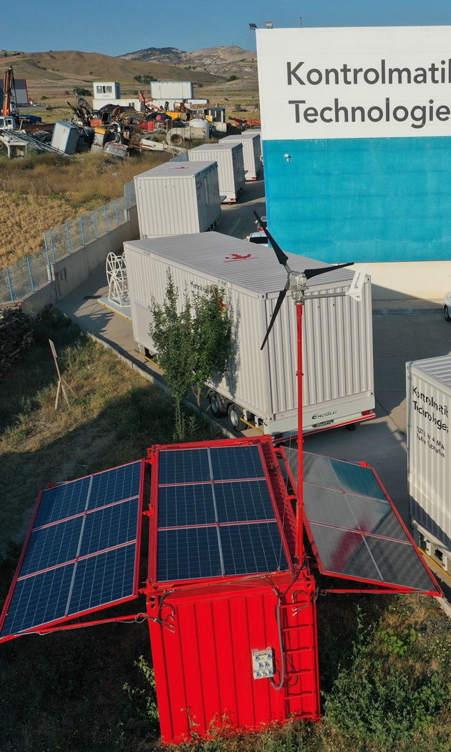 Mobil Hibrit Enerji Ünitesi