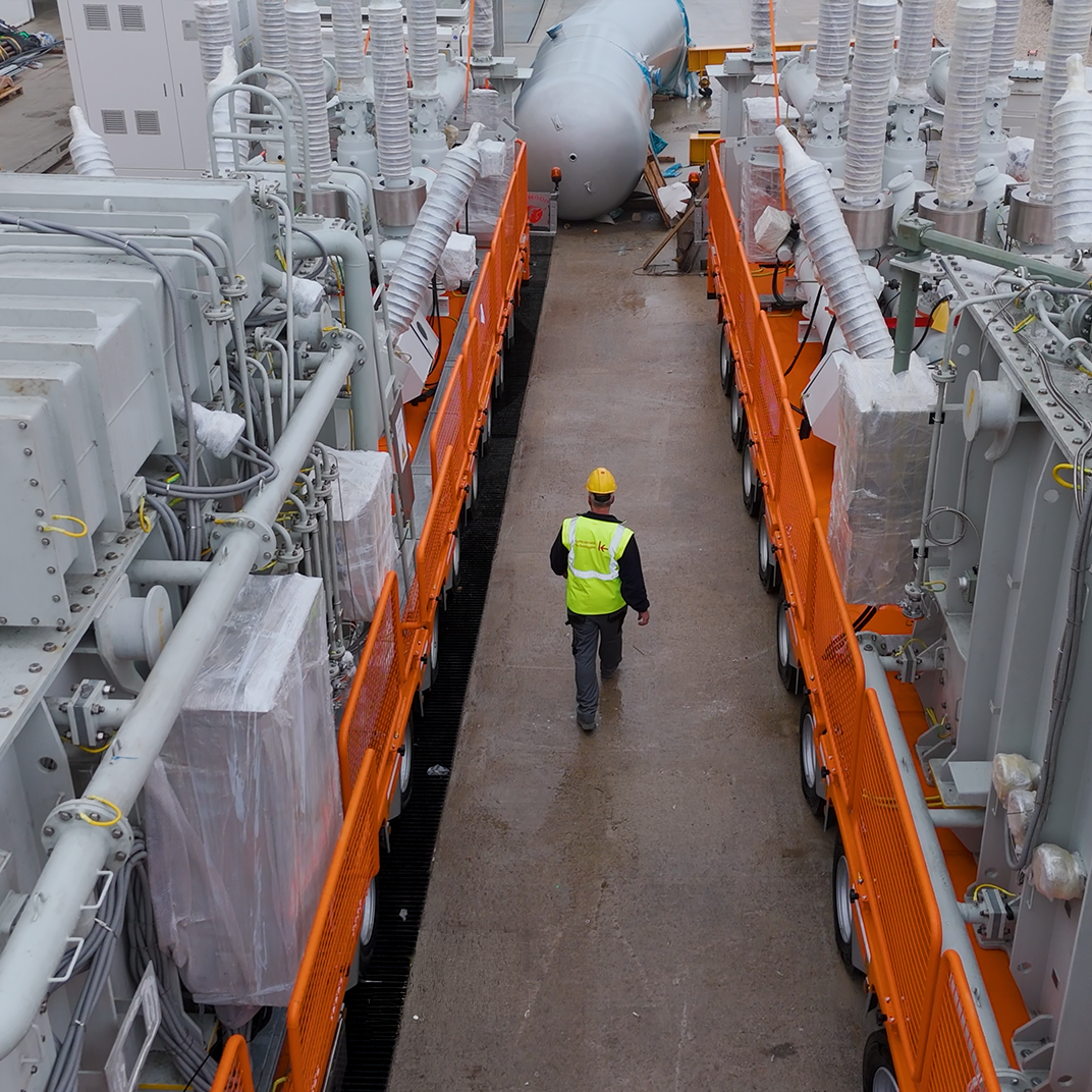 HV - MV Mobil Trafo Merkezi