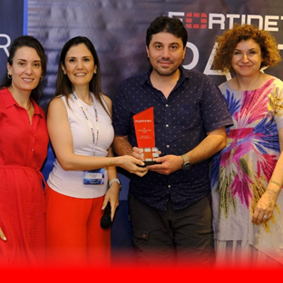"Partner of the Year" Award by Fortinet!